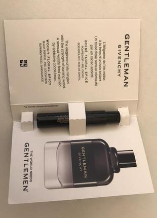 Givenchy gentleman eau de parfum - парфюмированная вода для мужчин питая джентельмен. акция 1+1=33 фото