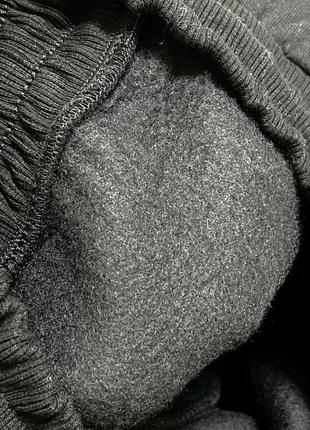 Теплые мужские спортивные штаны большого размера найк турция качественные теплые турецкие брюки осень зима3 фото