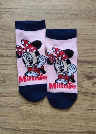 Детские носки мини маус minne mouse красивые р.27-30, 31-34 disney