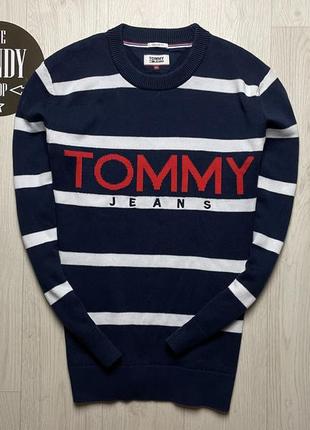 Чоловічий преміальний светр tommy hilfiger, розмір xl