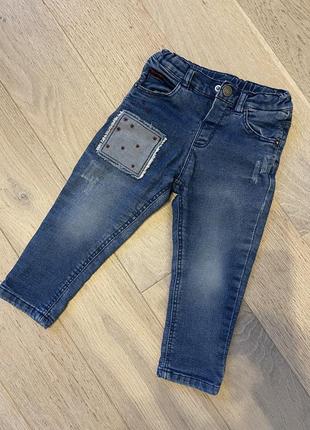 Утепленные джинсы zara 18-24 месяца