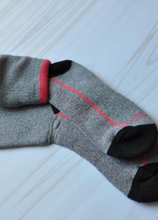 Шкарпетки утеплені термо довгі унісекс сірі  розмір м8 фото