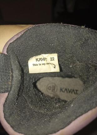 Зимние термо ботинки "kavat" 22 размер6 фото