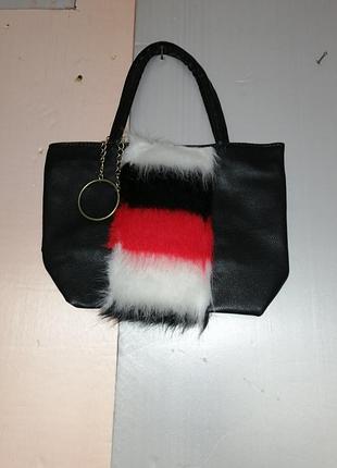 Сумка з хутром