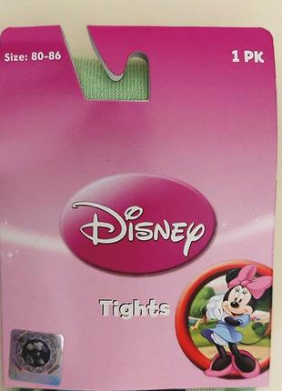 Дитячі колготки для дівчаток дісней мінні маус disney minnie mouse р. 80- 86 (1 рік)5 фото