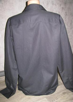 Рубашка мужская h&m размер l , ворот 41-424 фото
