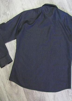 Рубашка мужская h&m размер l , ворот 41-422 фото