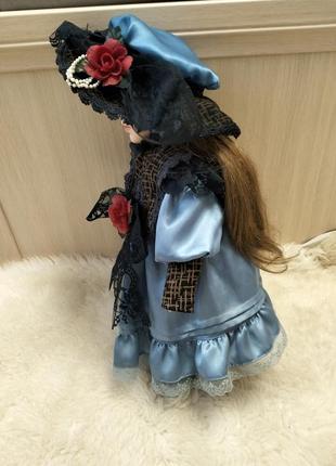 Фарфоровая кукла leonardo collection.3 фото