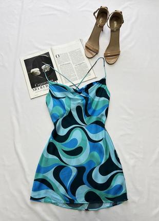 Міні сукня яскравого забарвлення zara7 фото