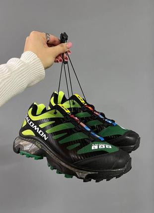 Мужские кроссовки salomon xt-4 og black/green 471332