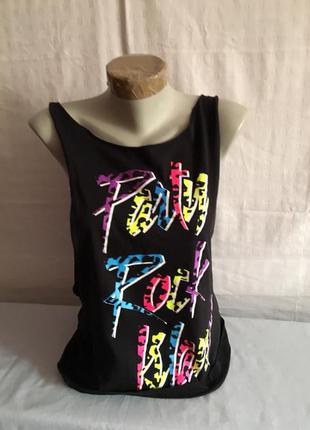 Стильная яркая летняя майка топ / м