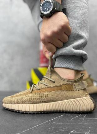 Легкие мужские кроссовки адедас adidas yeezy boost текстильные1 фото