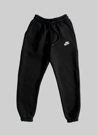 Чоловічі зимові штани nike black - знижка.