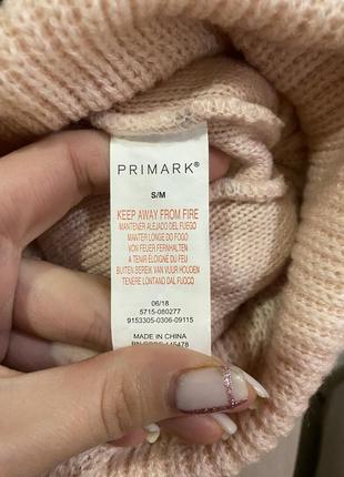 Стильная детская шапка бини с помпоном на девочку с единорогом 47 48 primark3 фото