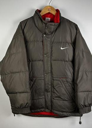 Nike vintage винтажный пуховик зимняя куртка4 фото