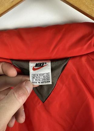 Nike vintage винтажный пуховик зимняя куртка9 фото