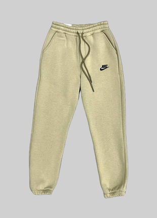 Чоловічі зимові штани nike beige знижка.