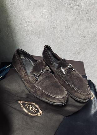 Tods 🔥🔥туфли замшевые