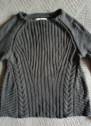 Красивый серый свитер flash women6 фото
