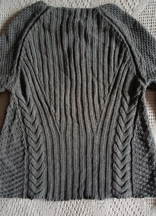 Красивый серый свитер flash women3 фото
