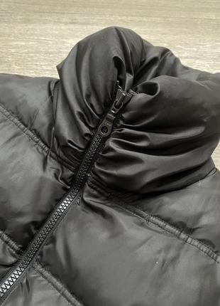 Стильный натуральный пуховик теплая зимняя куртка benetton5 фото