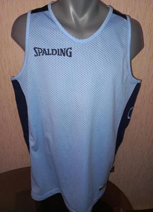 Майка двусторонняя баскетбольная spalding (размер l)