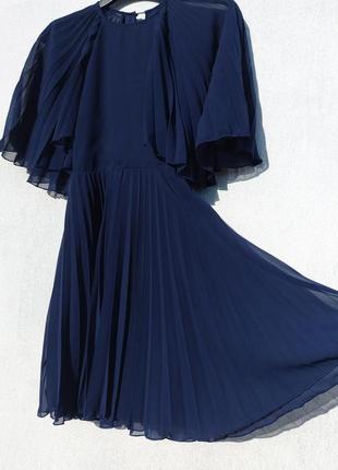 Очаровательное тёмно синее платье с крыльями asos6 фото