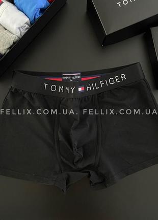 Набор боксерок мужской томи хилфигер tommy hilfiger, набор 5шт в коробке. fellix набір боксерок4 фото