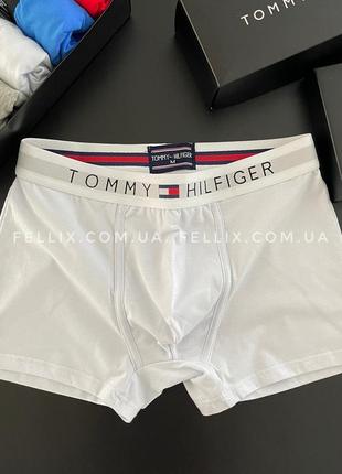 Набір боксерок чоловічий томі хілфігер tommy hilfiger, набір 5шт в подарунковій коробці.  fellix6 фото