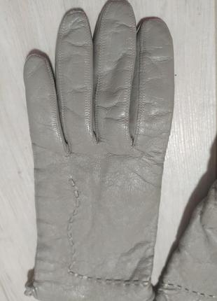 Жіночі шкіряні рукавички2 фото