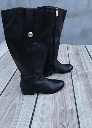 Женские ботинки tommy hilfiger женккие сапоги чорные4 фото