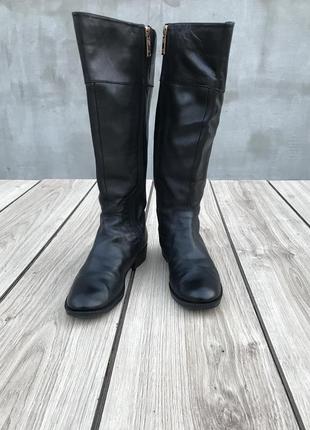 Женские ботинки tommy hilfiger женккие сапоги чорные6 фото