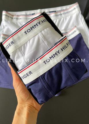 Трусы мужские набор tommy hilfiger2, набор 4шт в коробке.  fellix труси чоловічі tommy6 фото