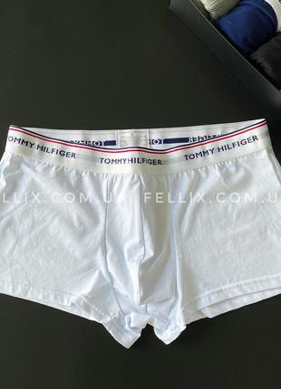 Трусы мужские набор tommy hilfiger2, набор 4шт в коробке.  fellix труси чоловічі tommy4 фото