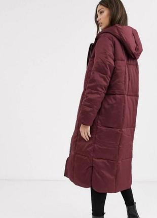 Длинная теплая куртка пальто asos3 фото