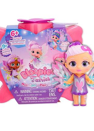 Ігровий набір із лялькою bloopies fairies moonlight, лялька фея сюрприз