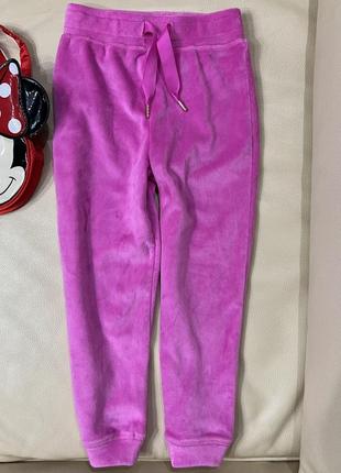 Шикарні теплі плюшеві м.якесенькі штани від некст для дівчинки 3-4 роки ріст 104, стан нових без бірки1 фото