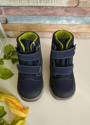 Зимние ботинки ricosta jan с мембраной sympatex и мигалками сбоку2 фото