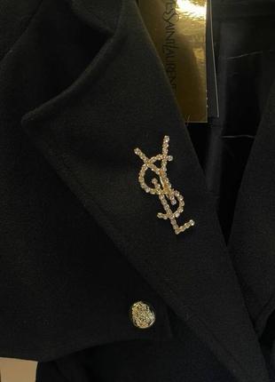 Женское пальто yves saint laurent ив сен лоран6 фото