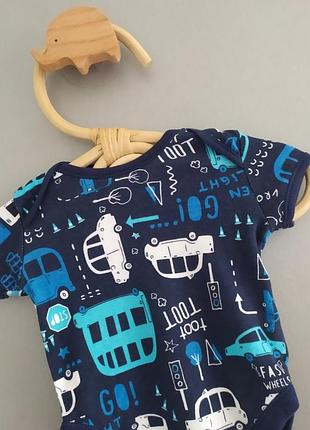 Боді для хлопчика 0-3міс