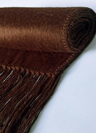 Теплый и пушистый шарф от бренда alpaca gamargo6 фото