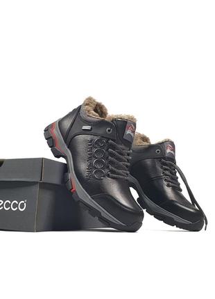 Зимові чоловічі кросівки ecco waterproof2 фото