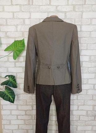 Фирменный comma стильный пиджак/жакет на 60% котонн в полосы, размер с-м2 фото