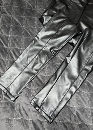 Брюки новые штаны утепленные эко кожа2 фото