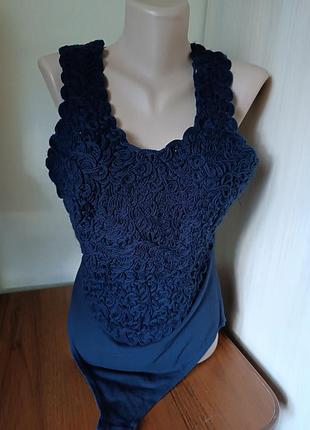 Красивое женское боди/ ажурное боди с натуральной основой