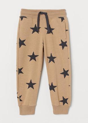 Спортивні штани, джоггеры для хлопчика на флісі, 8-9 років h&m