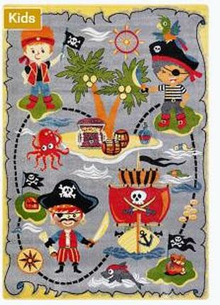 Килим kolibri 3*4 м пірати 0626 короткий ворс