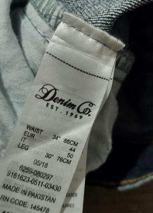 Мужские джинсы / denim co / штаны / синие джинсы / мужская одежда / брюки4 фото