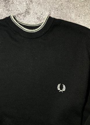 Шерстяний светер fred perry4 фото