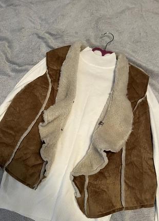 Жилетка еко хутро